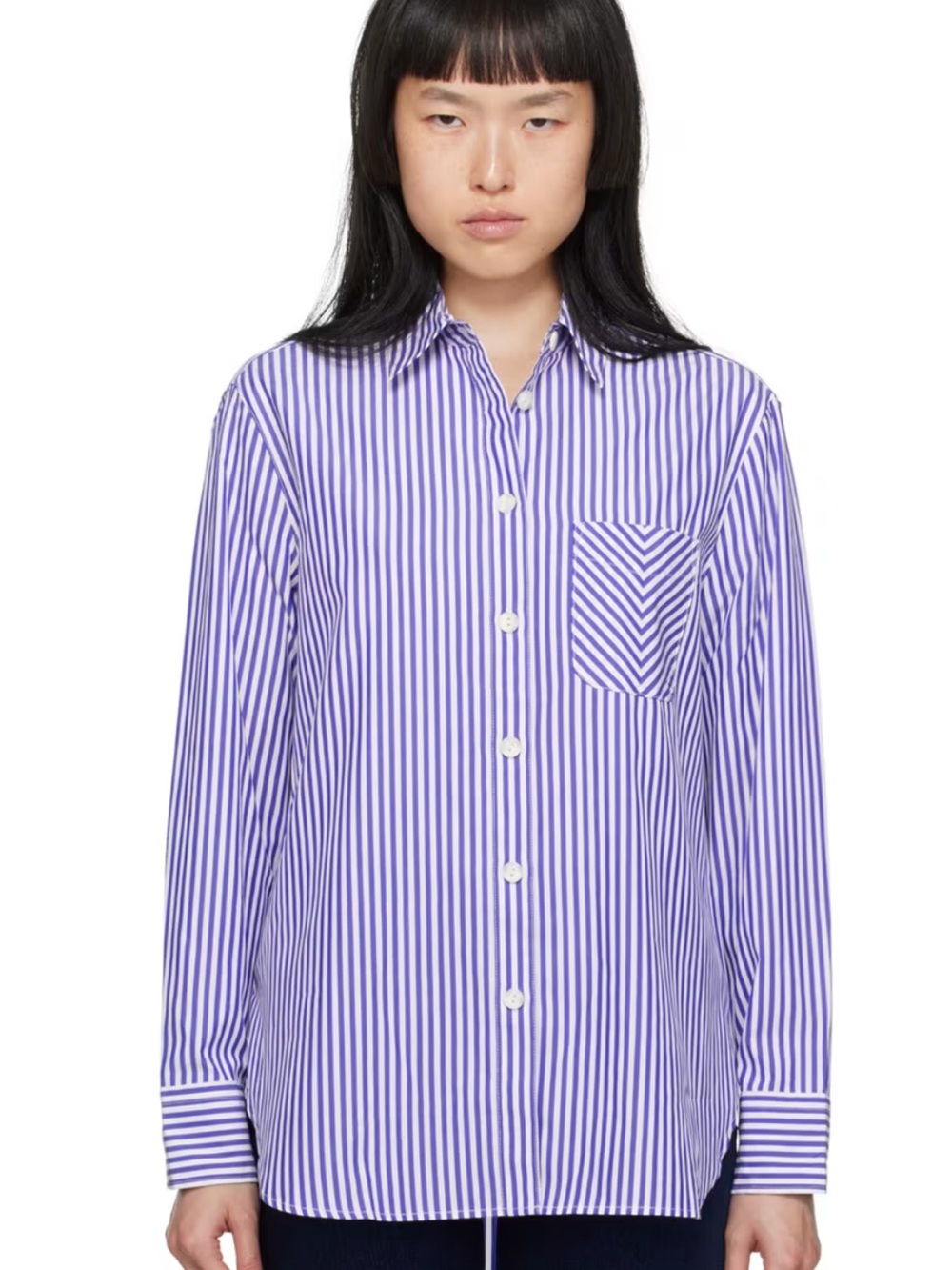 Rag & Bone Striped Button-Up Shirt